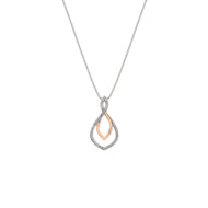 Silver Hot Diamonds Harmony Pendant