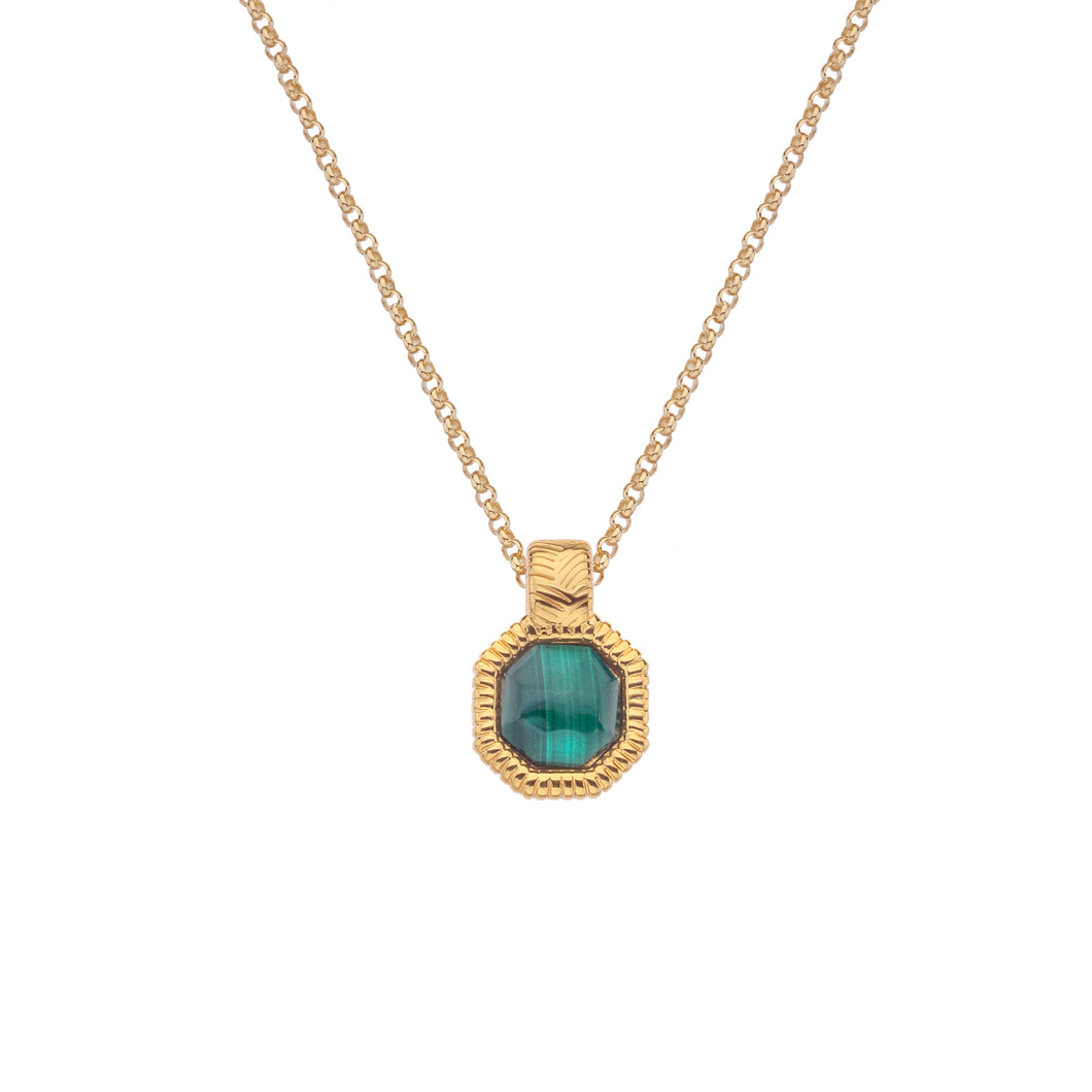Revive Malachite Pendant |  Hot Diamonds | Jac Jossa