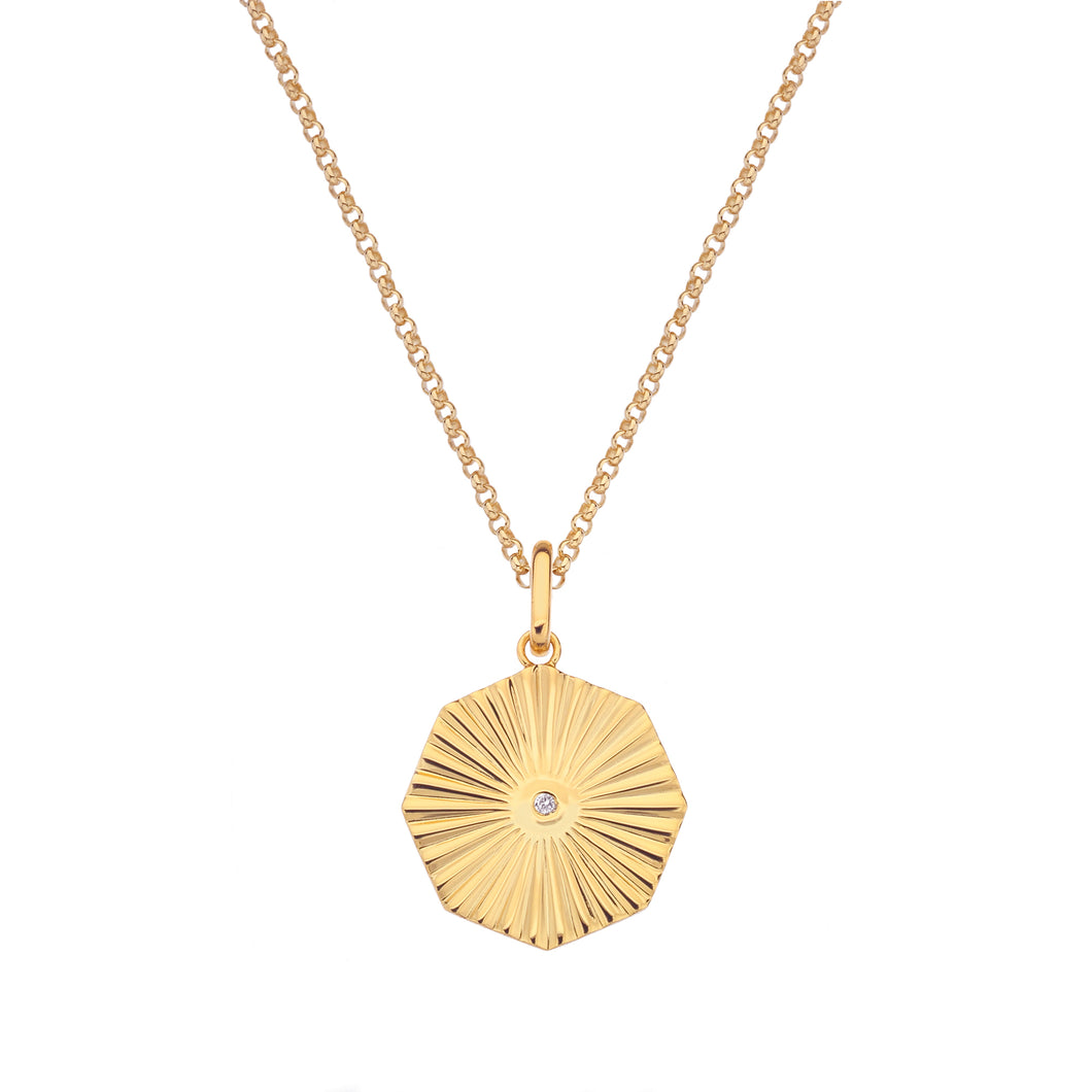 Hope Octagon Pendant |  Hot Diamonds | Jac Jossa