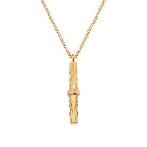 Hope Bar Pendant Vertical  |  Hot Diamonds | Jac Jossa