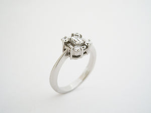 Diamond Baguette Cluster Ring
