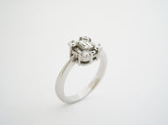 Diamond Baguette Cluster Ring