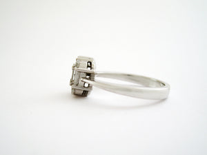 Diamond Baguette Cluster Ring