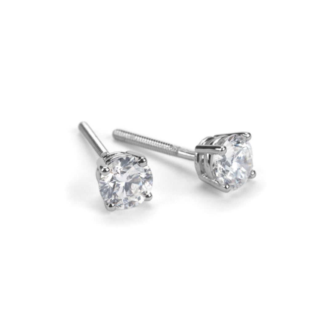 Diamond Stud Earrings