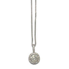 Load image into Gallery viewer, 18ct White Gold Diamond Pendant

