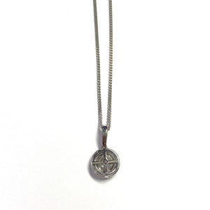 18ct White Gold Diamond Pendant