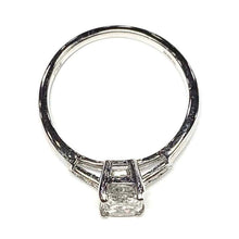 Load image into Gallery viewer, Certified 1.04 Carat Radiant Cut D Color Diamond Single-Stone Engagement Ring
