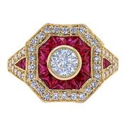 Ruby and Diamond Ring
