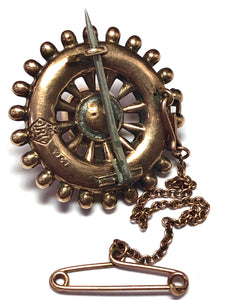 Victorian 9ct Brooch