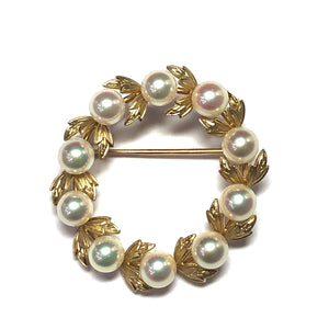 Culture Pearl Brooch
