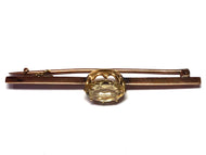 Edwardian Citrine Brooch