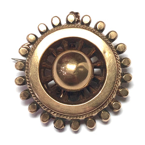 Victorian 9ct Brooch